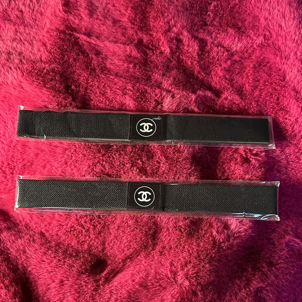 CHANEL Black Headbands